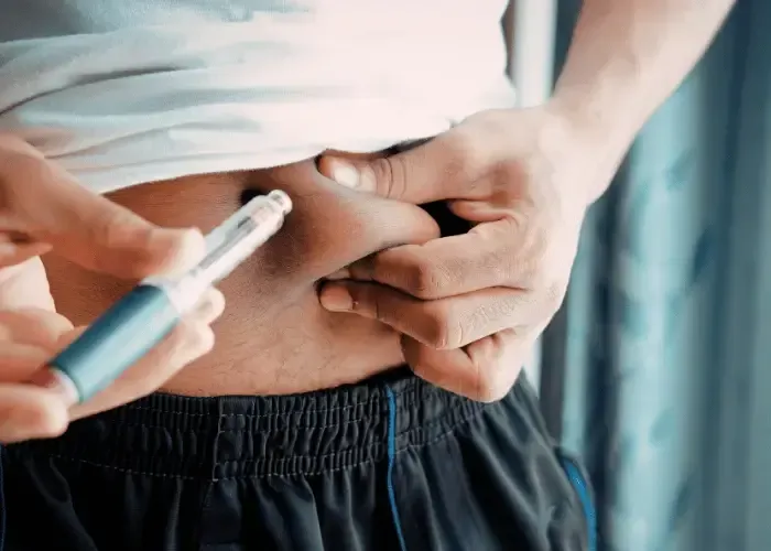 Pinched belly using GLP-1 for Weight Loss in Gainesville