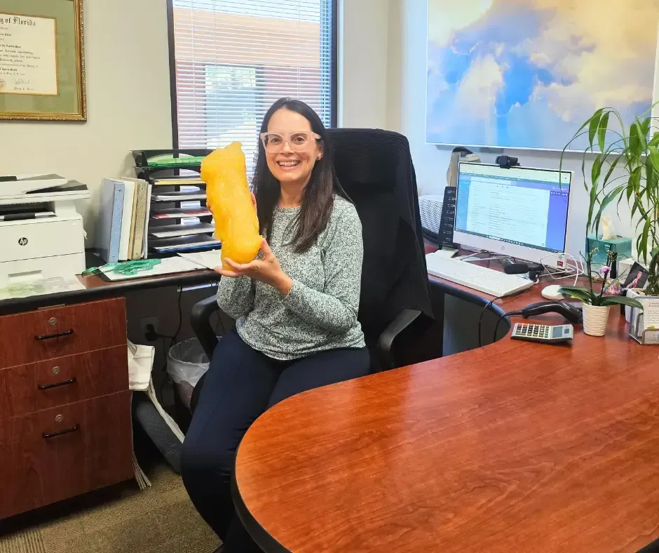Dr. Patricia Peña smiling in her Gainesville, GA clinic