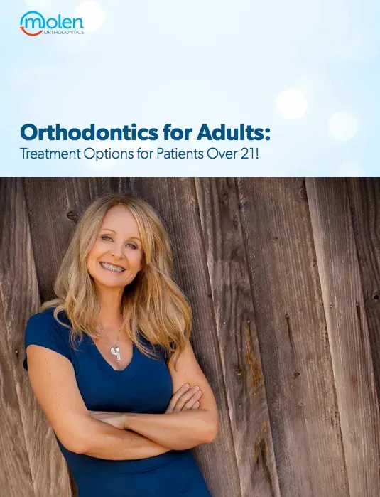orthodontics for adults downloadable guide cover 