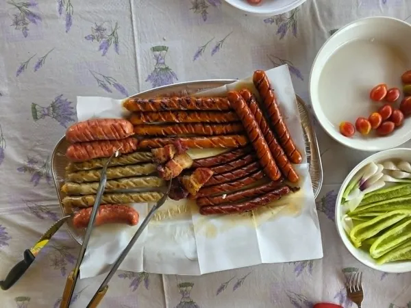 Vásárlónk grilltálja SPAR-termékekből