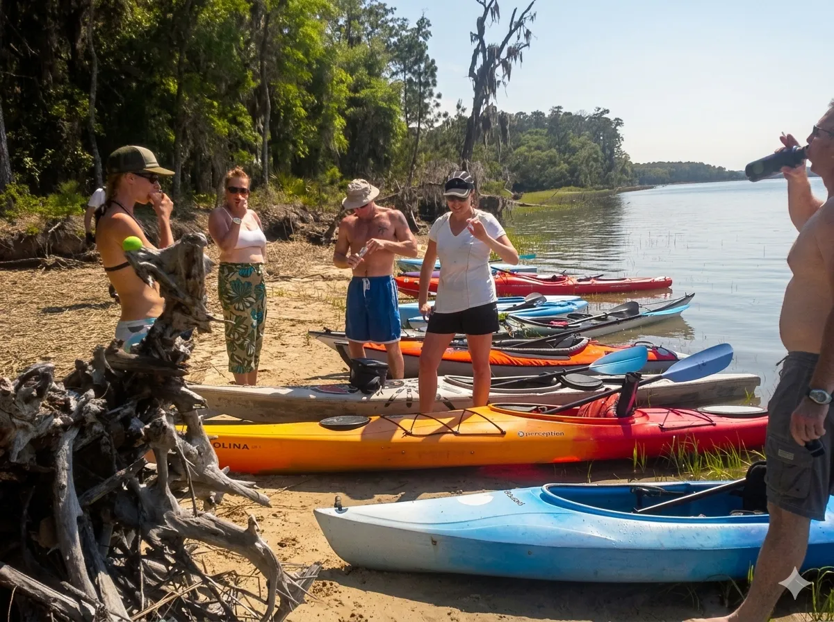 Whitemarsh Island Full Moon Kayak Tours