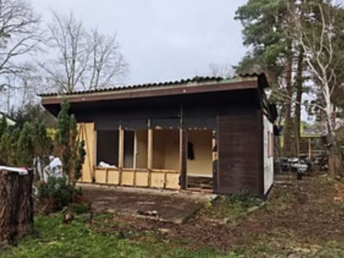 Gartenlauben Abriss in Berlin