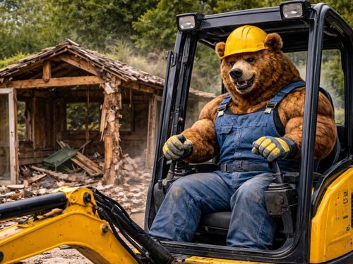 Gartenlauben Abriss in Berlin