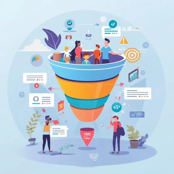 website funnel
