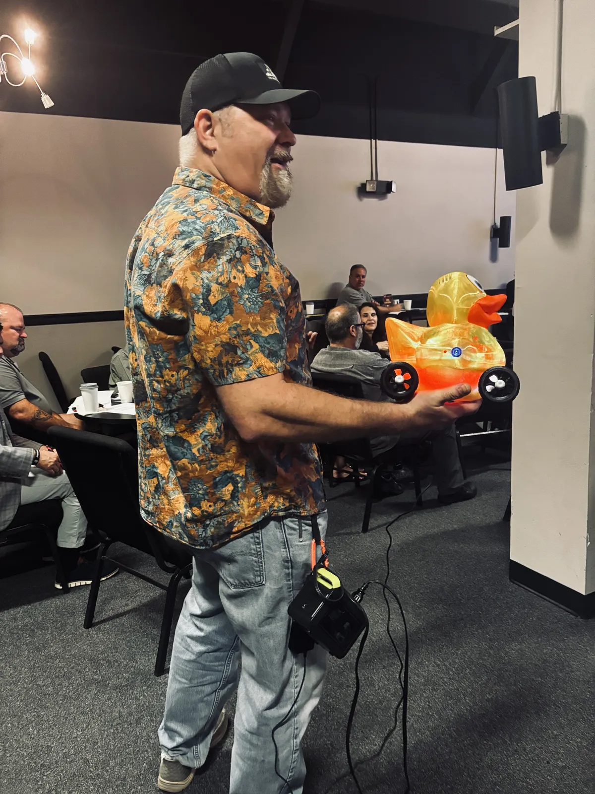 Surf's Up Computing duck PC at Victory Lane BNI