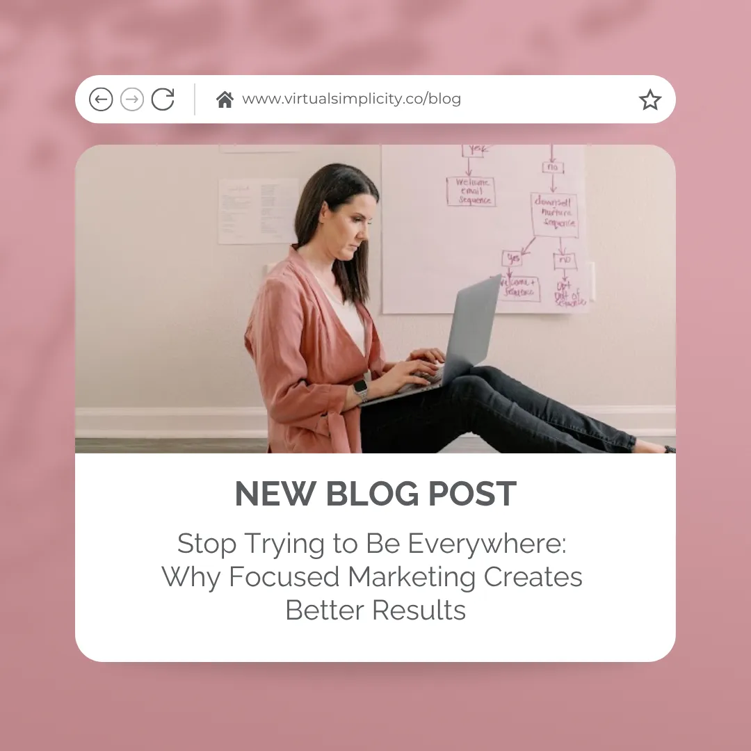 You Don't Have to Be Everywhere to Grow Your Business