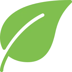 Green leaf symbolizing eco-friendly smart irrigation and sustainable lawn care in Nova Scotia.