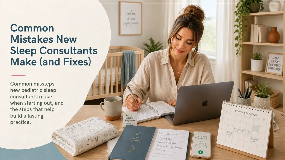 sleep consultant business mistakes
