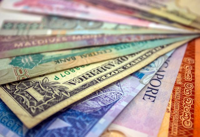 Financial currency from differnet countries 