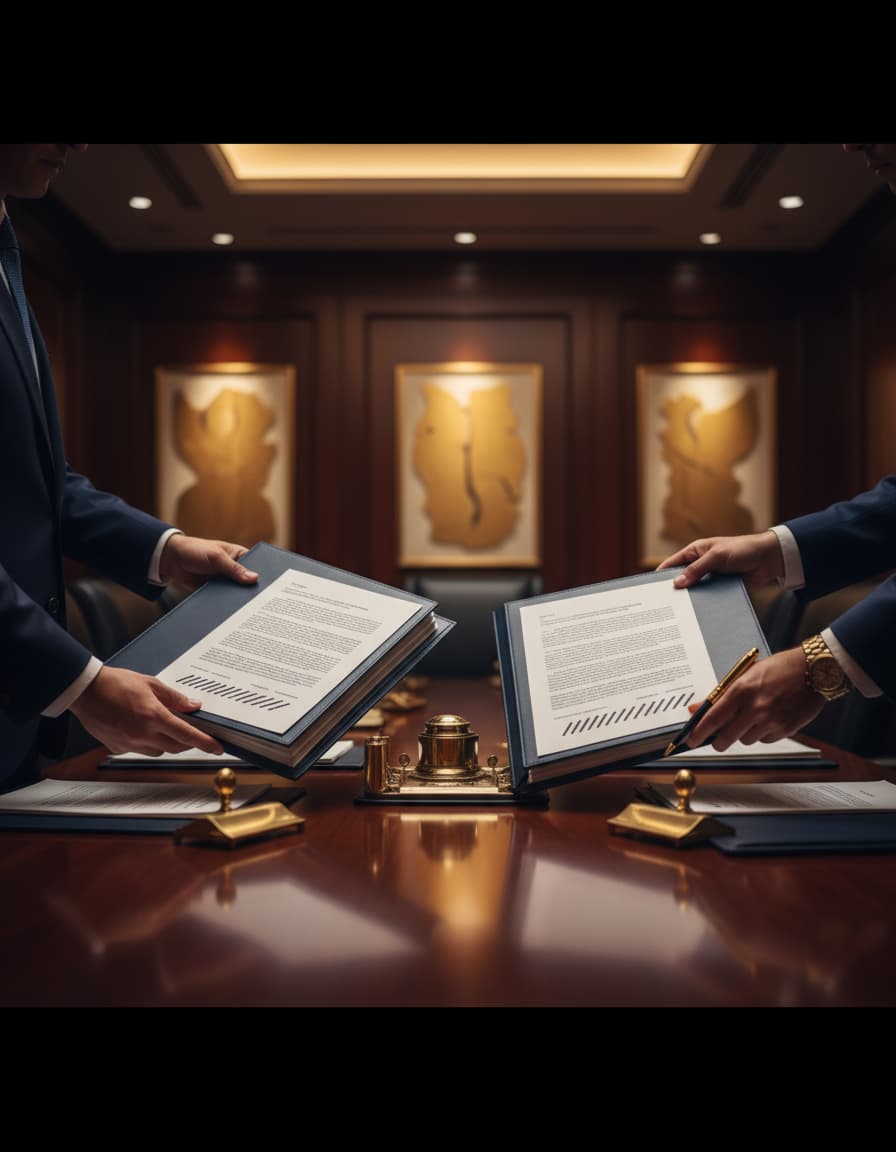 Complex loan and estate planning document execution