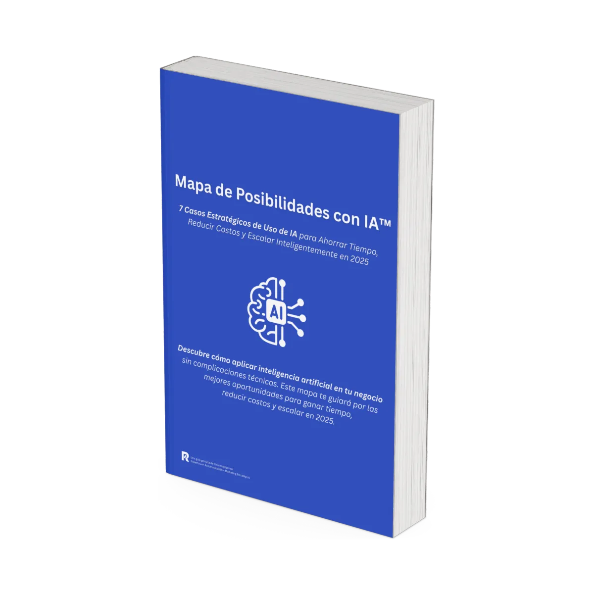 Guía empresarial Mapa de Posibilidades con IA™ para aplicar inteligencia artificial en negocios, reducir costos, ahorrar tiempo y escalar en 2025