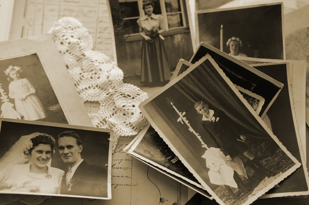 Magic Lantern Memories media conversion preserving vintage family photographs for future generations.