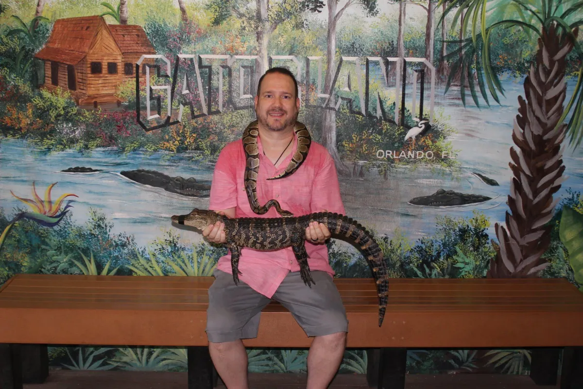 Scott at Gatorland