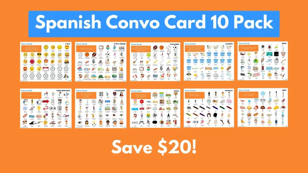 Spanish Convo Cards