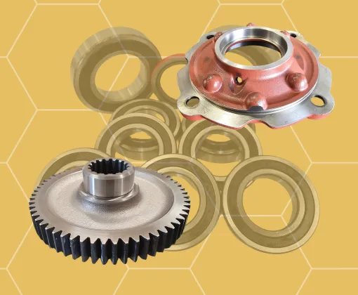 Epiroc Pit Viper 271 Pump Drive Gearbox Rebuild Components