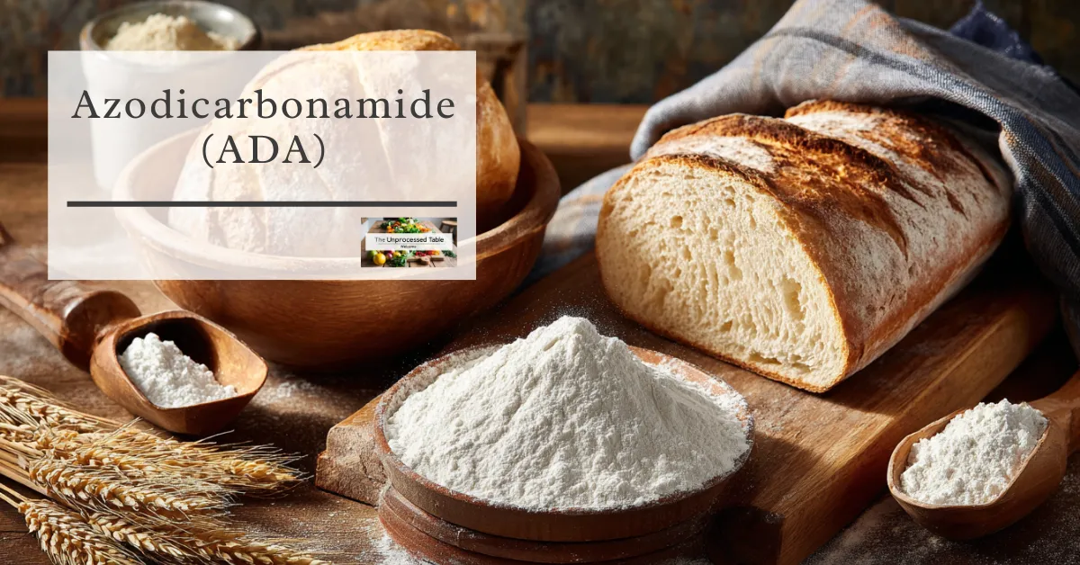 🌿 Bread, Industry, and Azodicarbonamide: What Awareness Looks Like