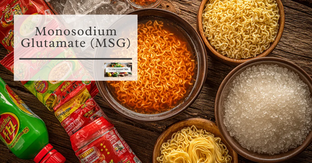 🧂 Monosodium Glutamate (MSG): Flavor Enhancer or Food Villain?