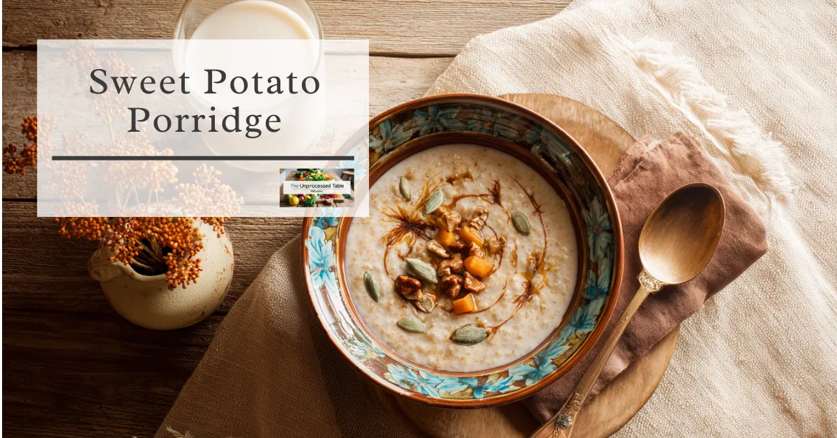 Sweet Potato Porridge