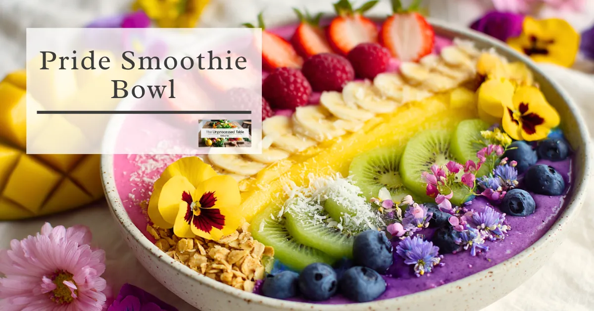 🌈 Pride Smoothie Bowl 