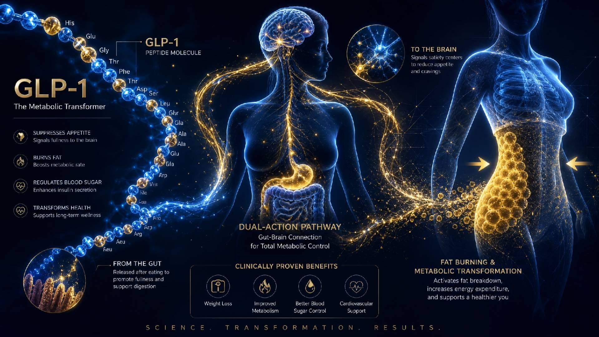 The Science of Fullness: Understanding GLP-1 Peptides and Fat Loss