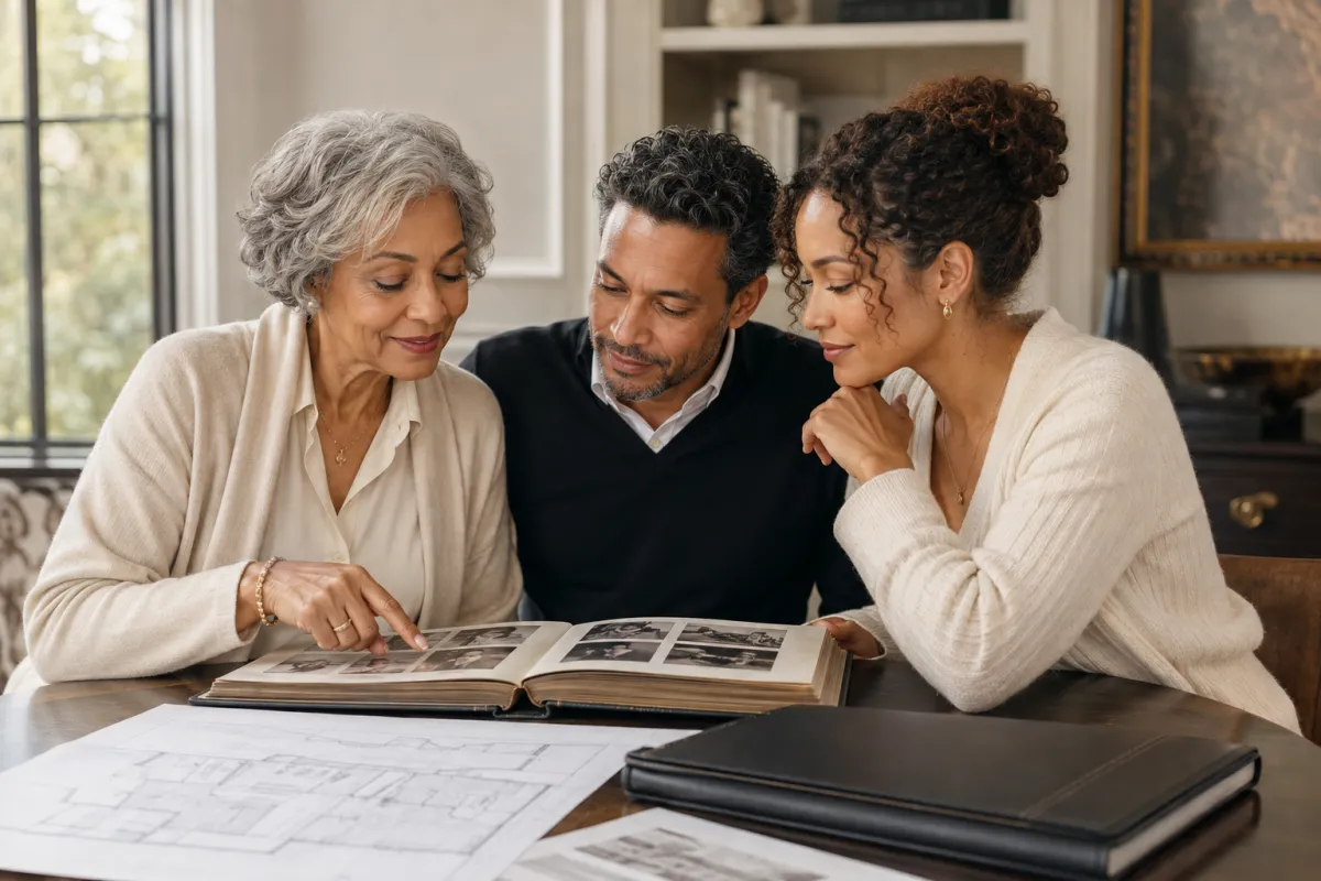 Three generations reflecting on family history and building the GAM III legacy.