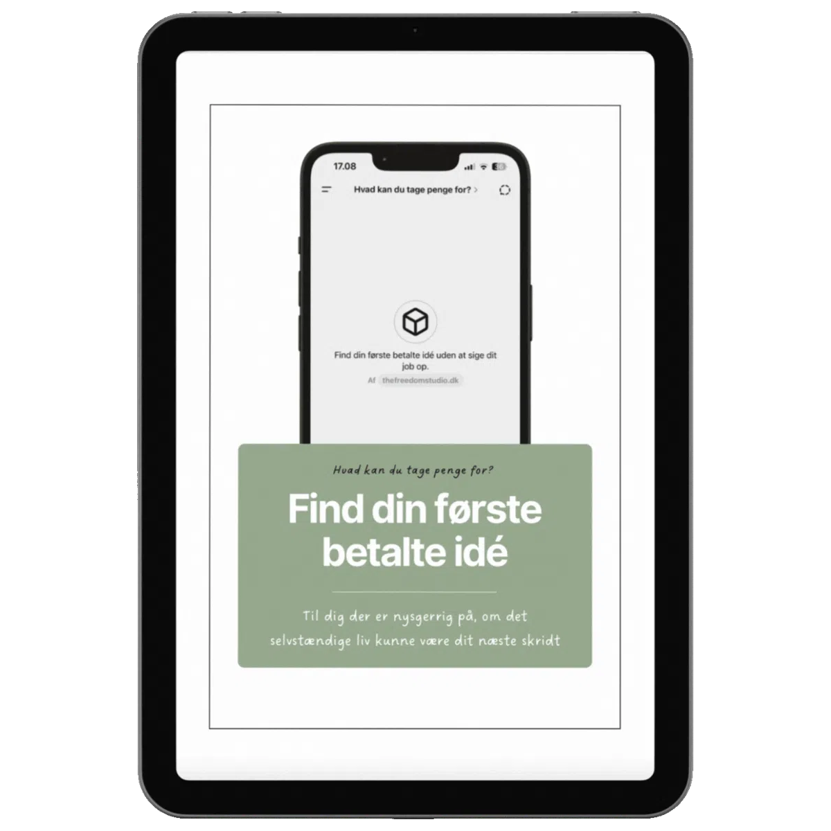 Find din første betalte idé