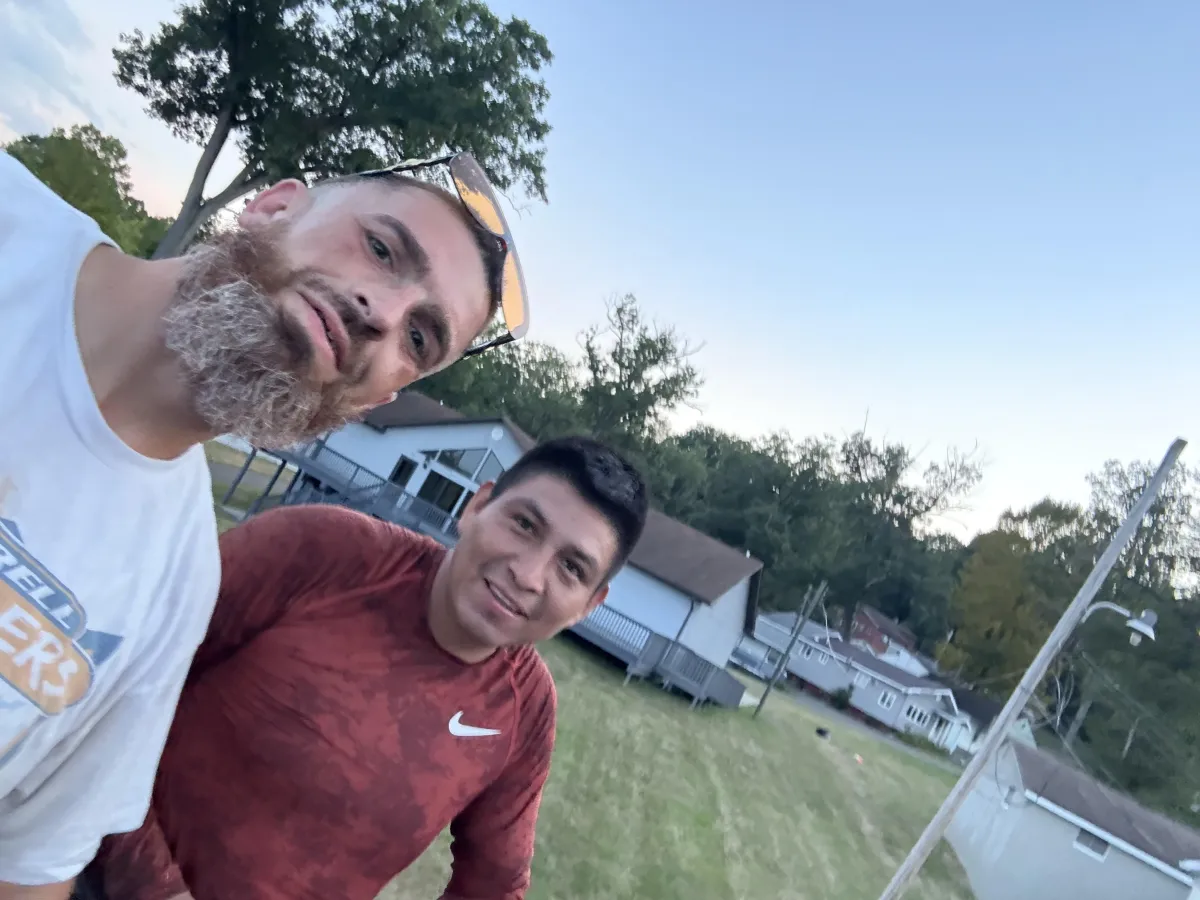 TriState roofing contractor at resiential job site in Sharon PA