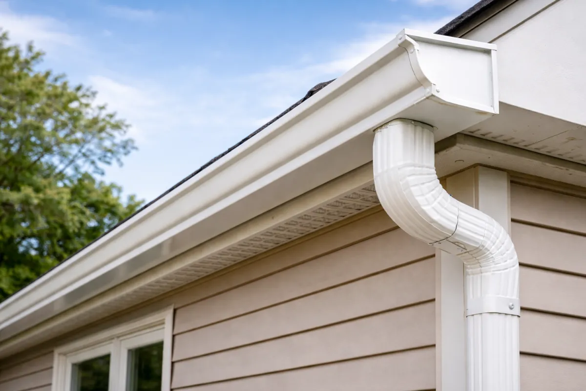 Residential gutter system installation and repair - TriState Home Consulting serving Sharon PA, Pittsburgh, Cleveland, Youngstown