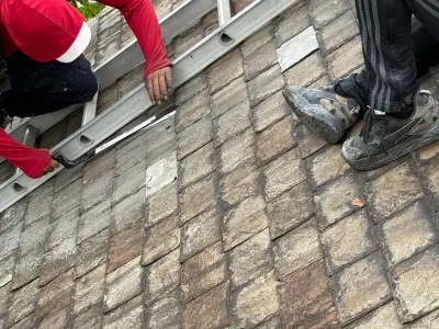 Slate roof repair services Sharon PA - emergency roof repair TriState Home Consulting Pittsburgh Cleveland