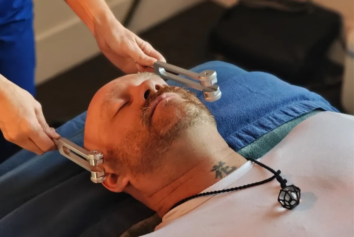 Tuning fork sound healing therapy for relaxation in South Jordan Utah