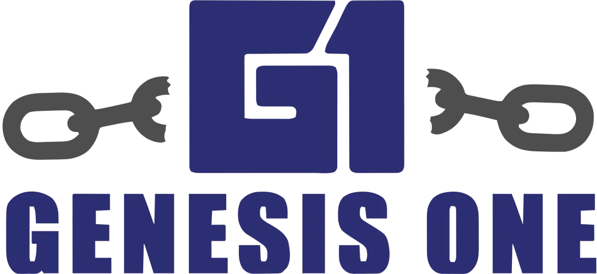 Genesis One Network logo representing prison ministry outreach, addiction recovery support, reentry assistance, mentorship, faith, and second chances for incarcerated individuals.