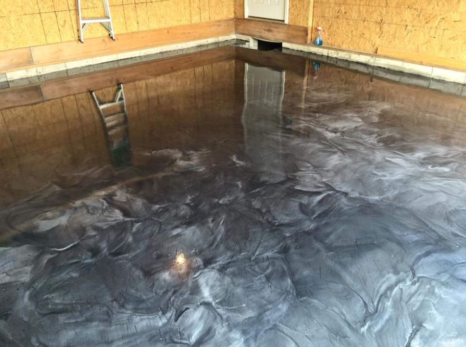 Epoxy garage floor installation Deptford, New Jersey