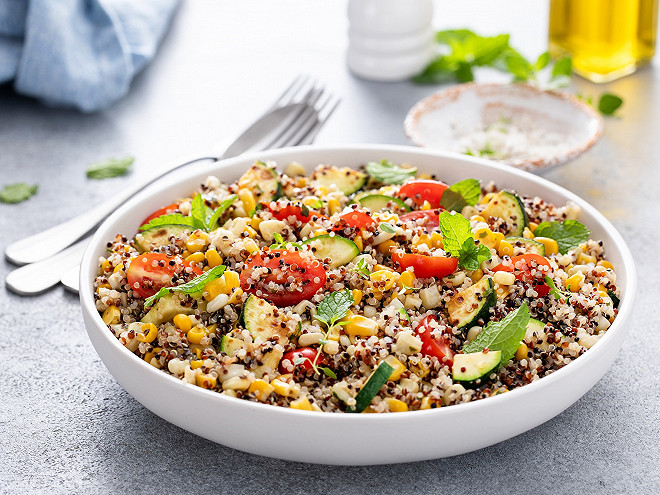 Salade de Quinoa aux Légumes