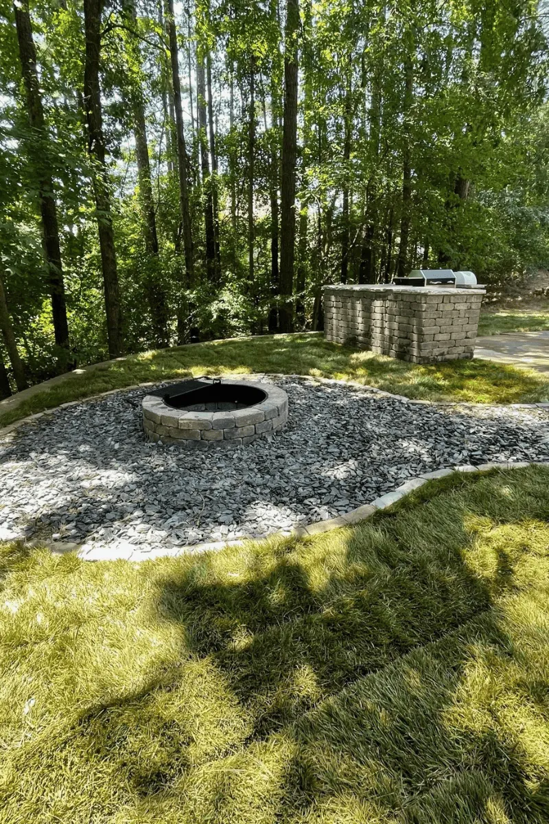Example of Hardscaping in GA done by Catalan Landscaping