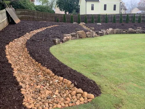 example of sod installation done by catalan Landscaping