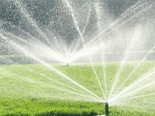 An irrigation system installed in woodstock GA