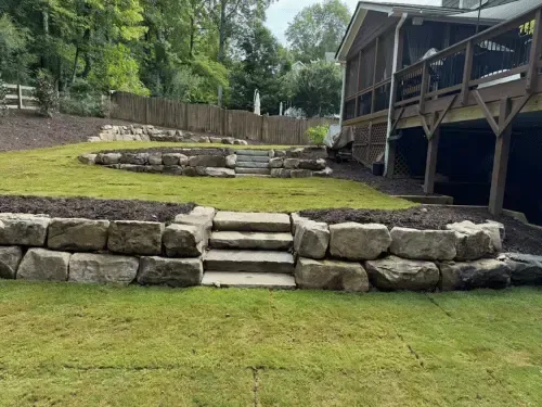 Example of Hardscaping in GA done by Catalan Landscaping for specific service page