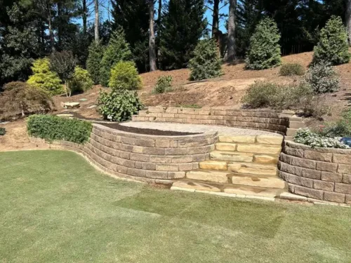 Example of Hardscaping in GA done by Catalan Landscaping for specific service page