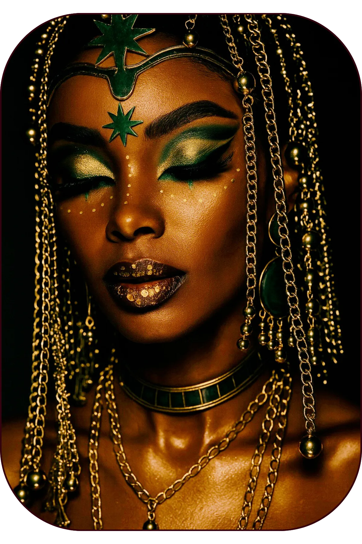 woman in black dress shirt using MacBook