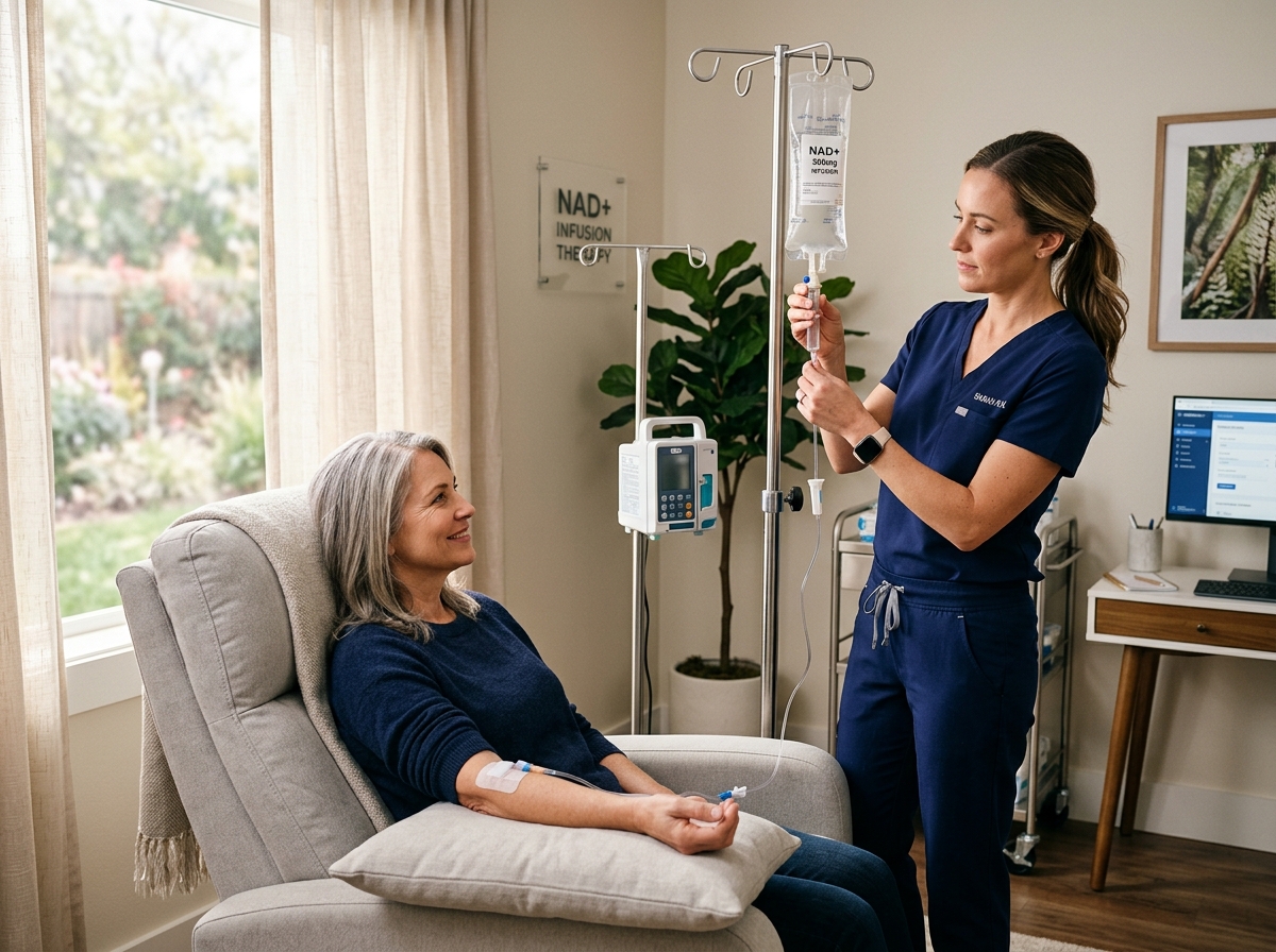 NAD+ therapy IV infusion wellness clinic - nad+ therapy