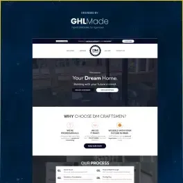 GHLMade Website Project - DM Crafsmen