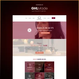 GHLMade Website Project - Omega Beauty