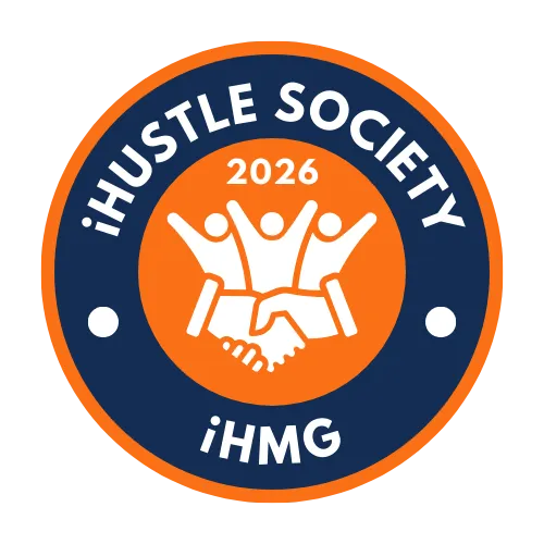 ihustle society circle logo
