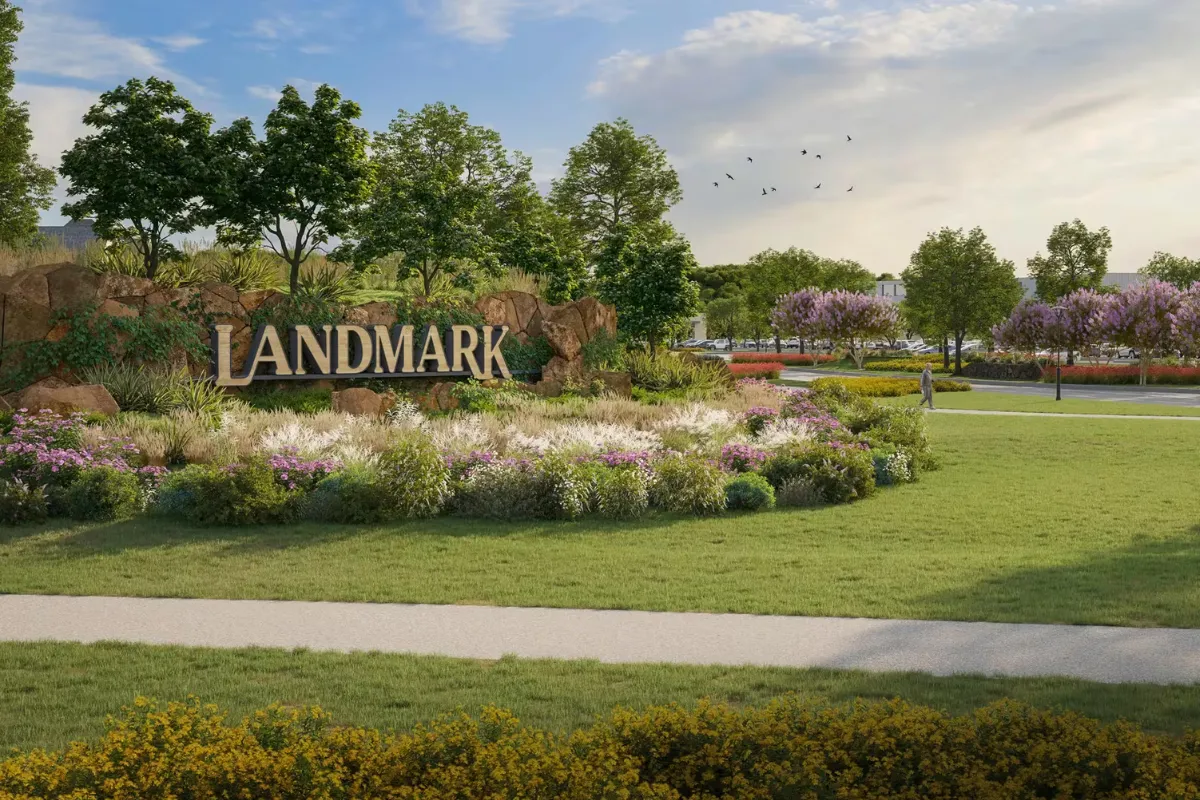 Landmark by Hillwood new-home community in Denton Texas