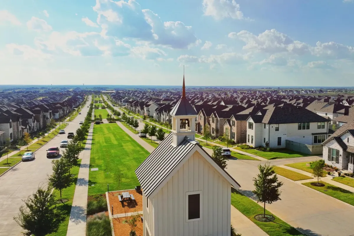 Pecan Square master-planned community in Northlake Texas
