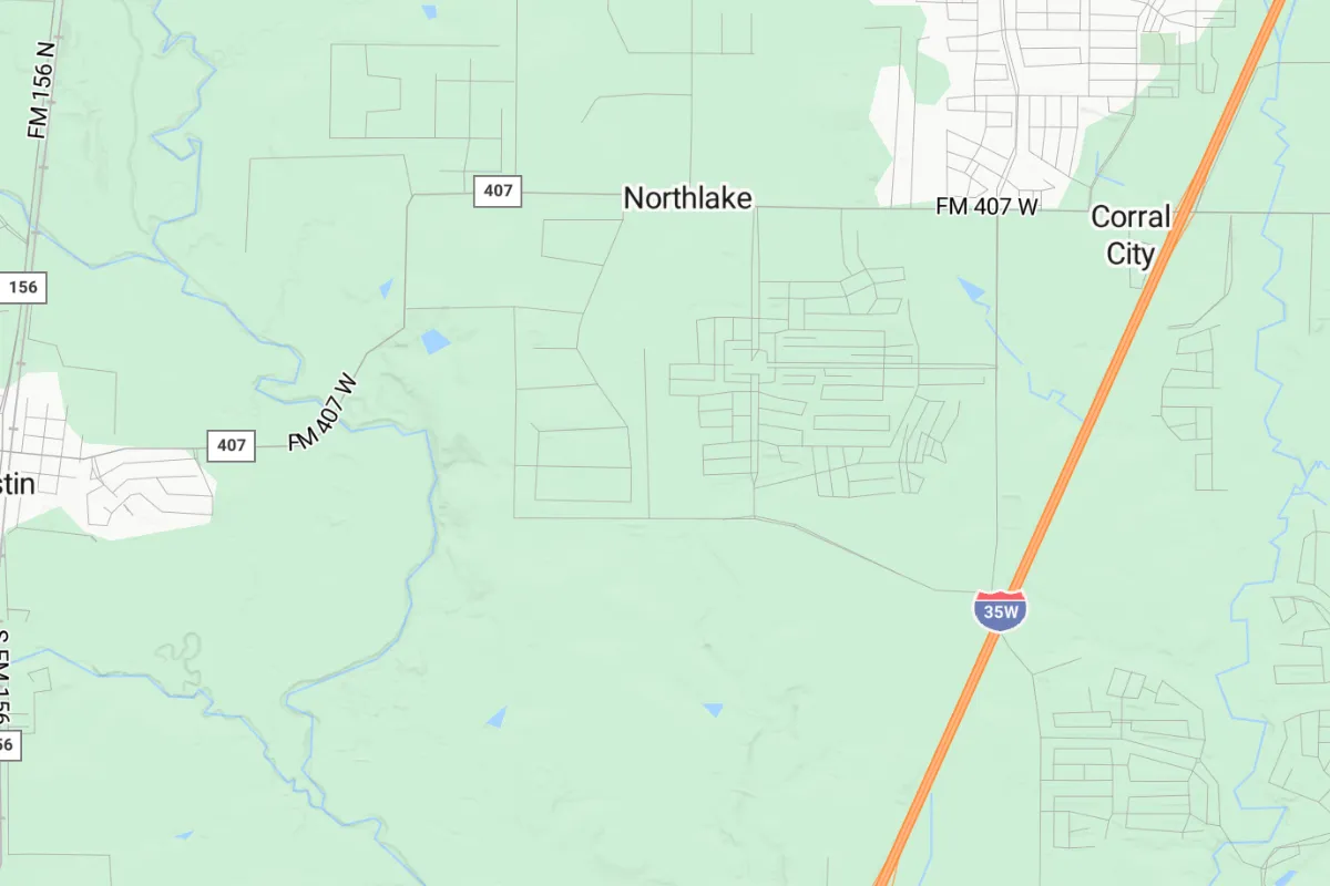 New construction homes in Northlake Texas