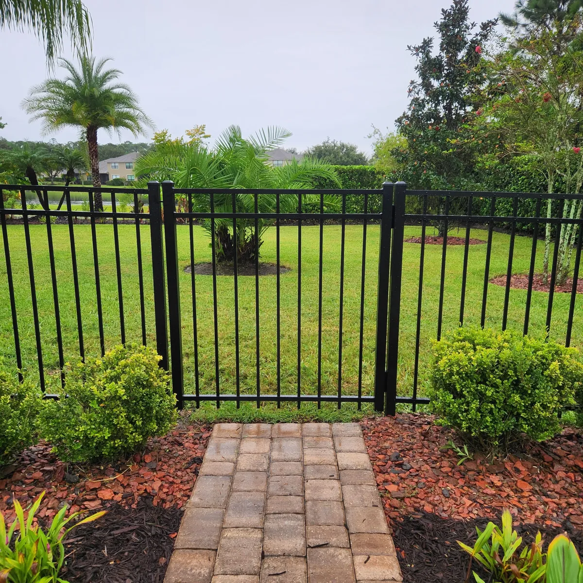 Aluminum fence, Ormond Beach