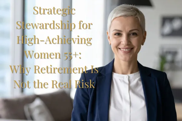 Strategic Stewardship for High-Achieving Women 55+: Why Retirement Is Not the Real Risk