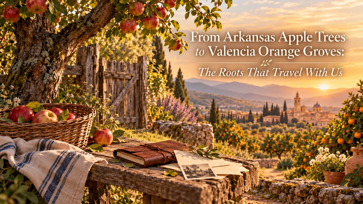 From Arkansas Apple Trees to Valencia Orange Groves: The Roots That Travel With Us