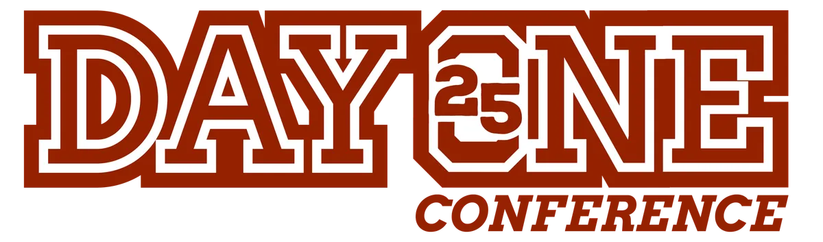 Day One 2025 collegiate conference identity